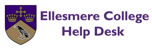 Ellesmere College Help Desk